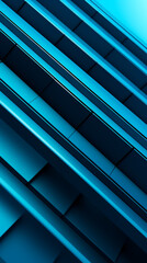 Blue backdrop with diagonal dashes, in the style of urban simplicity, teal shades, patterned created with Generative Ai