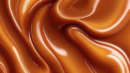 Caramel background for sweet tooth