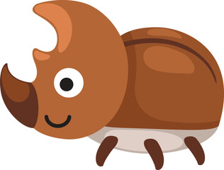 illustration of acorn white on background vector