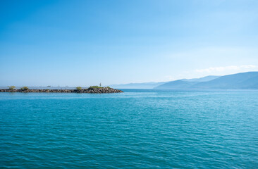 Captured the beauty of the Gerze coastline, where the Black Sea meets the shores in a dance of waves. Gerze, Sinop. Turkey