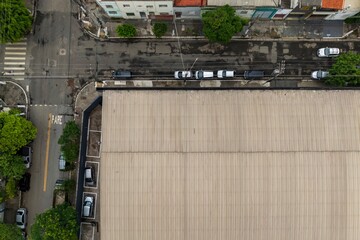 Vista aérea do bairro da Mooca, situado na zona leste de São Paulo, bairro dos italianos