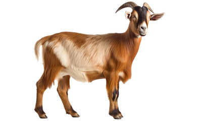 goat isolated on transparent background