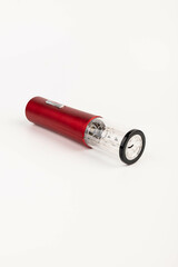 Automatic corkscrew for opening bottle caps. Electric Wine Bottle Opener