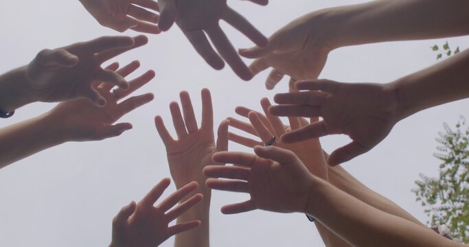Individuals engaging in chaotic movements in a circle. Social experiments are research interacting groups of people within specific contexts to gather data and insights into human behavior, attitudes.