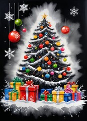 Christmas tree - 686726520