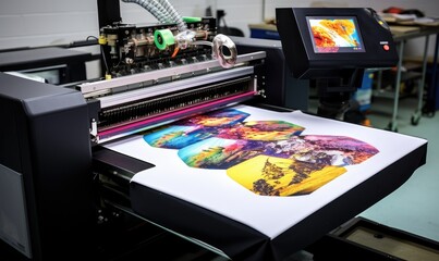 Printing a Colorful Picture on a Large Sheet of Paper