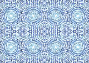 Openwork background, abstract design background. Blue color. 