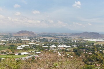 The Magic Town of Atlixco, the City of Flowers, located in Puebla state