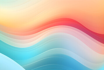 Obraz premium abstract colorful background abstract background with smooth lines in blue, pink and green colors
