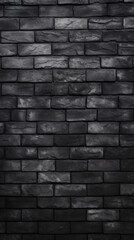 black brick wall stock photo, clean minimalist lines, minimalist designs created with Generative Ai