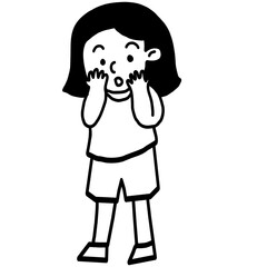 child with emotion