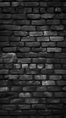 black brick wall stock photo, clean minimalist lines, minimalist designs created with Generative Ai