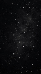 Fototapeta premium black wallpaper for devices with subtle white specks or texture created with Generative Ai
