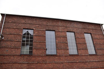Brick building, old northern European style