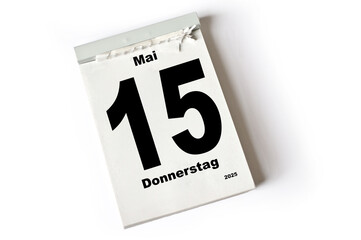 15 . Mai 2025