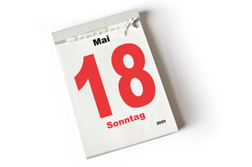 18 . Mai 2025