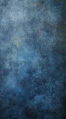 Fototapeta na wymiar background image of texture plaster on the wall in dark blue black tones in grunge style created with Generative Ai