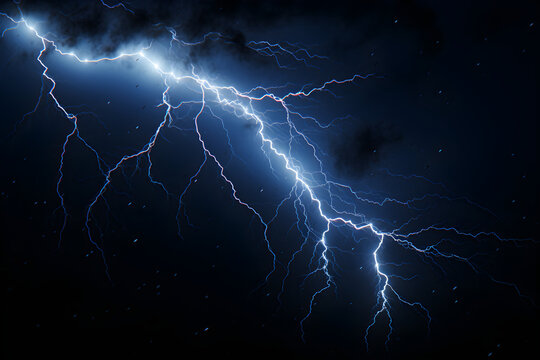 lightning in the dark sky black night illustration abstract image