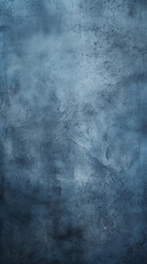 Obraz premium background image of texture plaster on the wall in dark blue black tones in grunge style created with Generative Ai