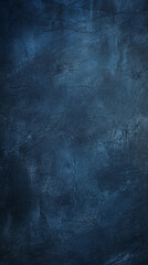 Fototapeta premium background image of texture plaster on the wall in dark blue black tones in grunge style created with Generative Ai