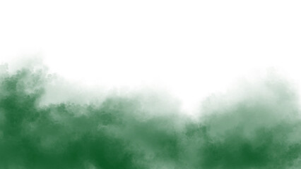 Green watercolor background 