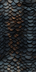 dark snake skin created with Generative Ai