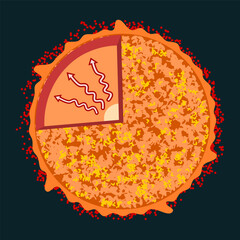 Sun surface and cross section