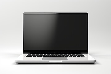 Laptop with modern frameless design, generative ai - 686740713