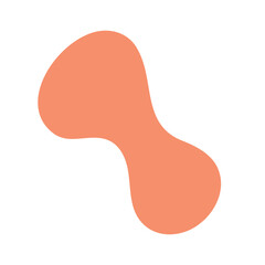 Abstract Blob Organic Shape
