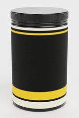 Realistic 3D Render of Creatine