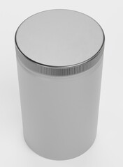 Realistic 3D Render of Empty Food Container