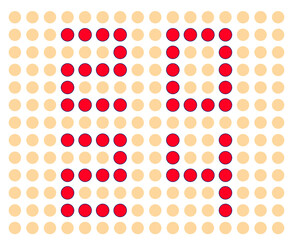 2024 Happy New Year Holiday Red And Yellow Abstract Graphic Design Vector Logo Symbol Illustration