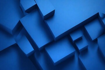 blue paper box texture background, blank indigo cardboard for design - obrazy, fototapety, plakaty