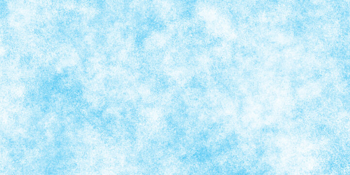 White and blue color frozen ice surface design abstract background leu background texture, vintage paper with soft old, marbled grunge texture for background, wallpaper, book cover, card, and design.