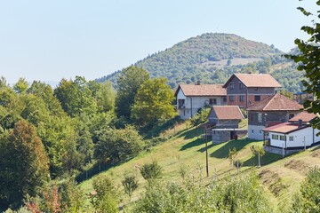 The Bosnian Pyramid in Visoko, what some call an ancient pyramid and what others call a hill