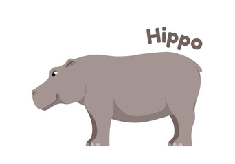 Wild African animal vector concept