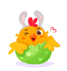 Happy Easter Celebration vector concept