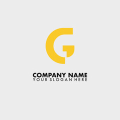 Creative Initial letter G logo vector.