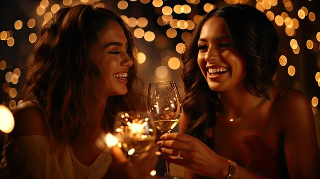 happy new year with best friends
