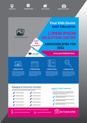 Educational Flyer Design Template  