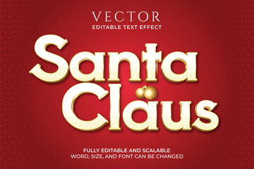 merry Christmas lettering Editable text effect