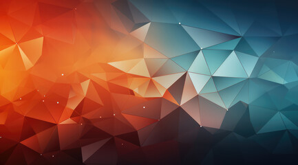  A vivid mosaic of geometric triangles forming a colourful, abstract gradient.