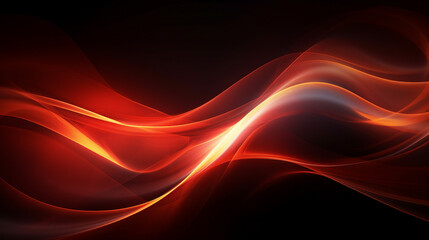 Vibrant Abstract Fire Background: Smooth Lines and Dynamic Energy - Modern Artistic Illustration of Blazing Flames for Creative Wallpaper and Powerful Design Concepts.