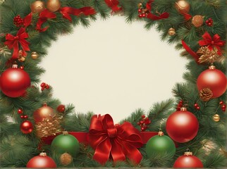 Obraz na płótnie Canvas Merry Christmas and happy New Year background 