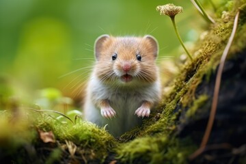 Hamster in the forest