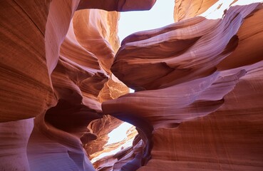 The incredible Lower Antelope Canyon, a popular slot canyon in Page, Arizona © Sailingstone Travel
