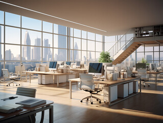 Fototapeta premium Modern office