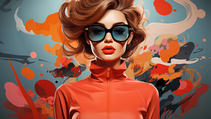 
"Modern Fashion Elegance: A Glimpse into Contemporary Style"