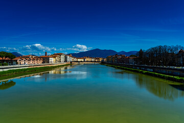 Der Arno ist nach dem Tiber der bedeutendste Fluss Mittelitaliens und der Apenninhalbinsel