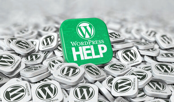 Wordpress, An open source web software - Wordpress social media background